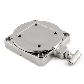 Cannon Low Profile Swivel Base, Stainless Steel