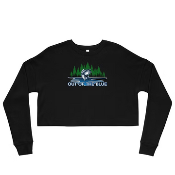 Fleece Crop Sweatshirt – Trendy Comfort with a Raw Edge