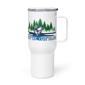 Travel mug with a handle
