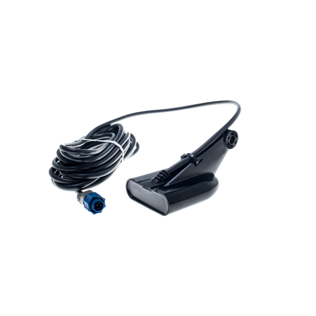 HST-DFSBL 50/200 kHz Transom Mount Skimmer c/w Temp and 20 ft Cable.