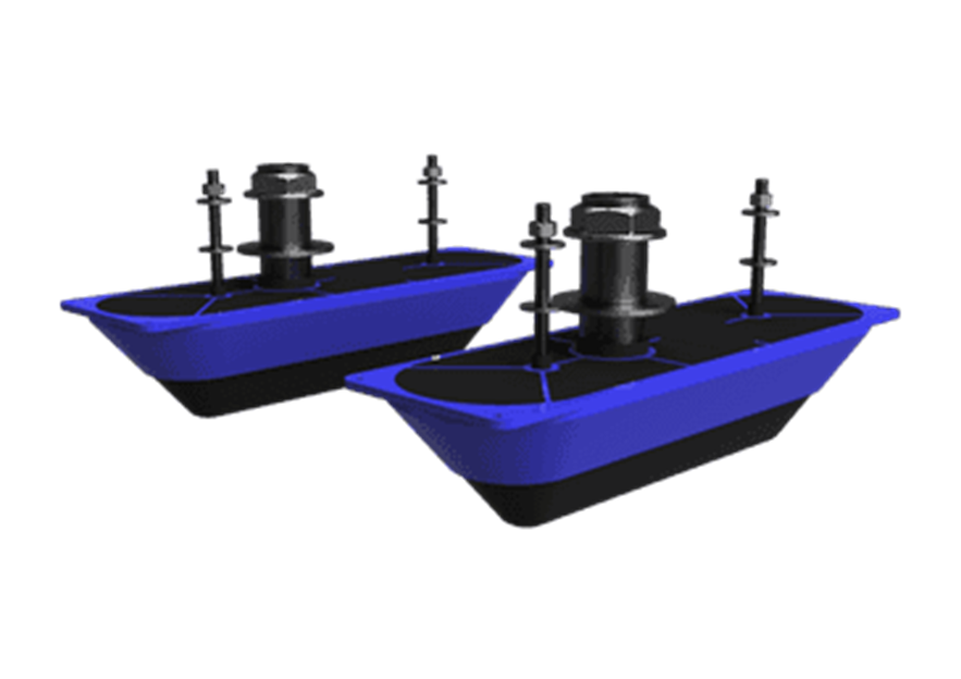 StructureScan 3D Dual Thru-Hull Transducers