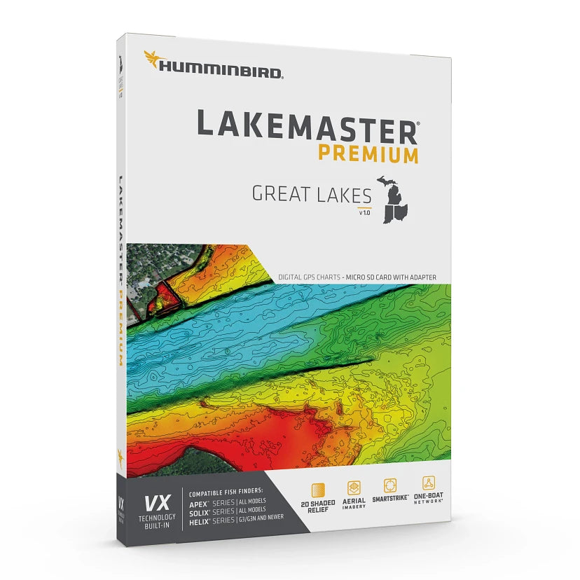 Humminbird VX- PREMIUM GREAT LAKES