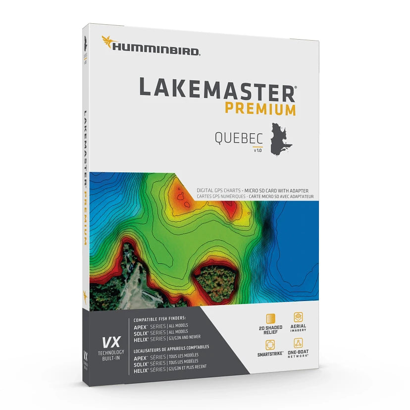 Humminbird VX- PREMIUM QUEBEC