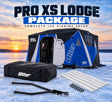 Otter Pro XS Lodge Package | Complete Ice Fishing Shelter Combo