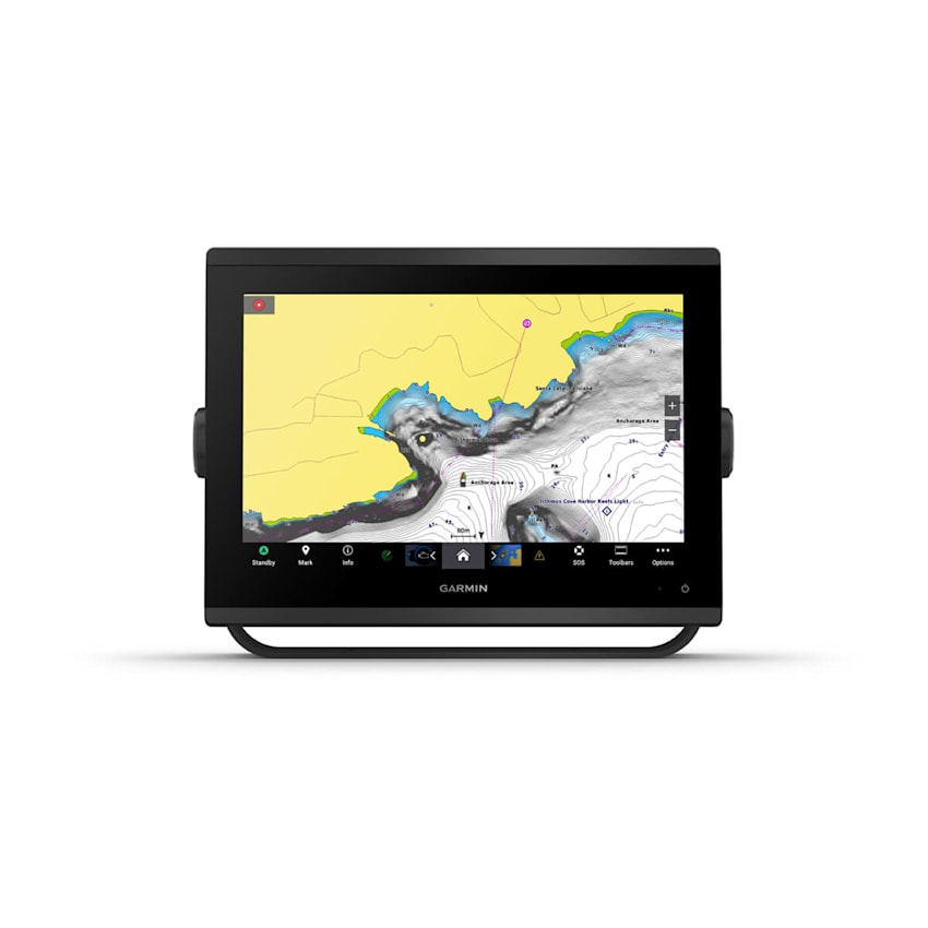 Garmin GPSMAP® 1223xsv SideVü, ClearVü and Traditional CHIRP Sonar with Worldwide Basemap
