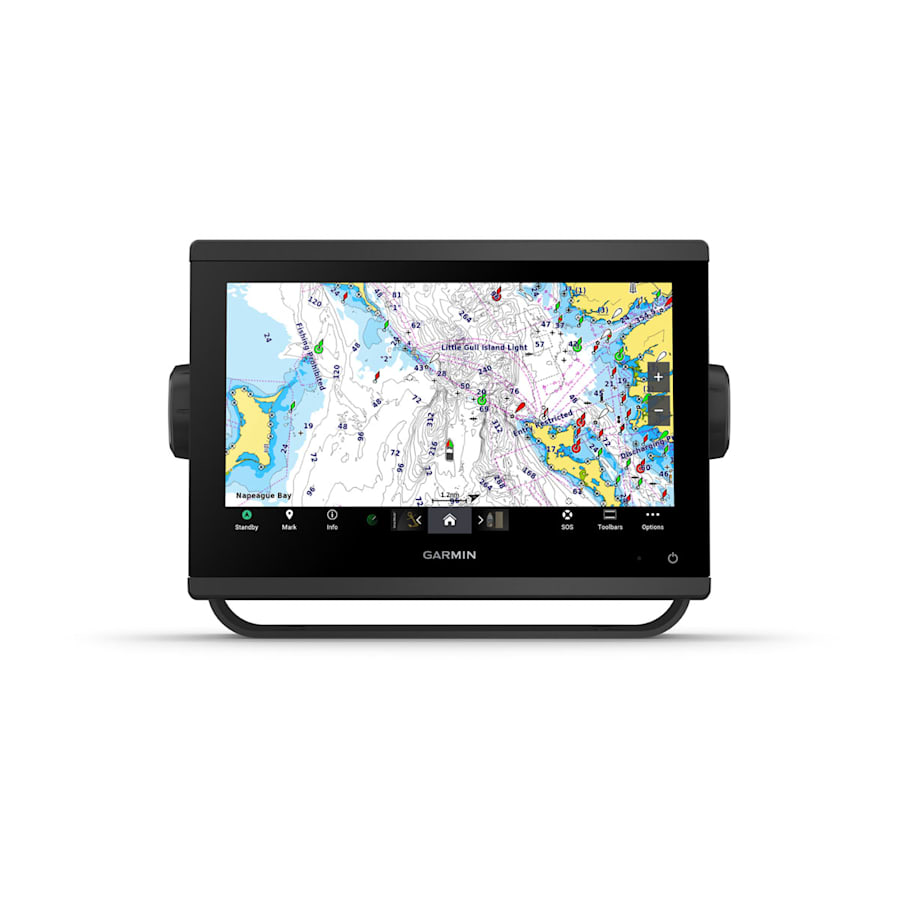Garmin GPSMAP® 943xsv SideVü, ClearVü and Traditional CHIRP Sonar with Mapping