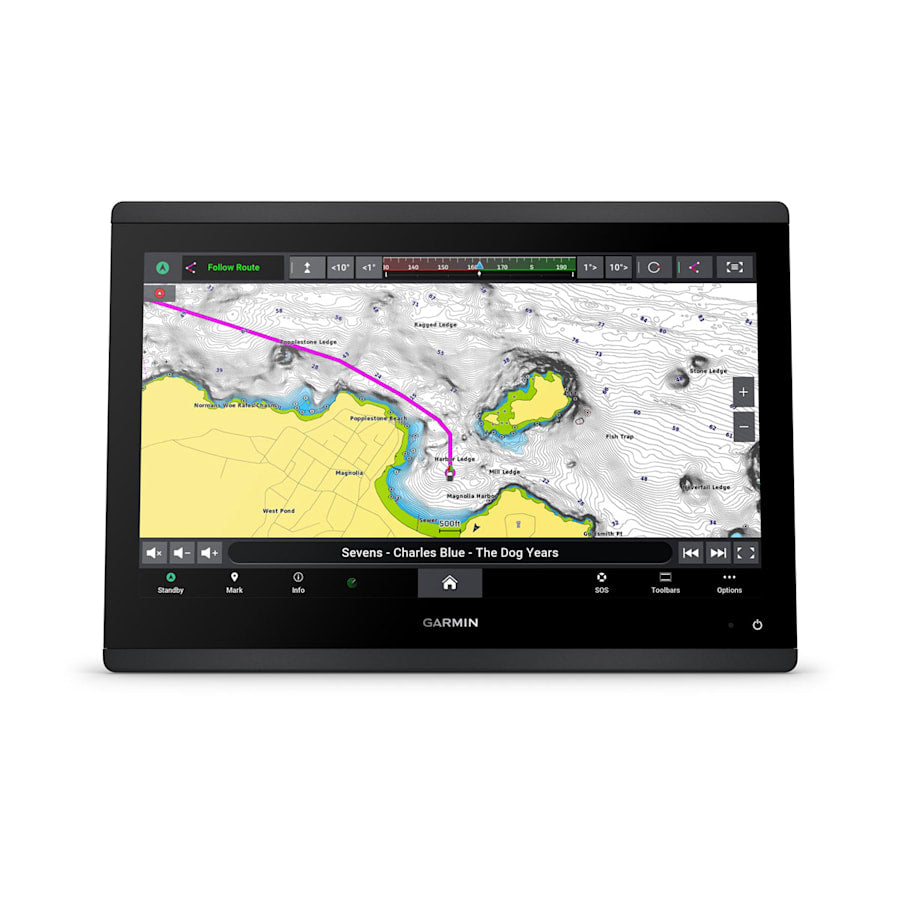 Garmin GPSMAP® 1643xsv SideVü, ClearVü and Traditional CHIRP Sonar with Mapping