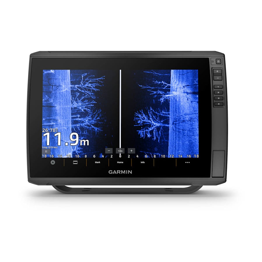 Garmin ECHOMAP™ Ultra 2 12" Chartplotters 122sv with GT56UHD-TM Transducer; includes Worldwide Basemap