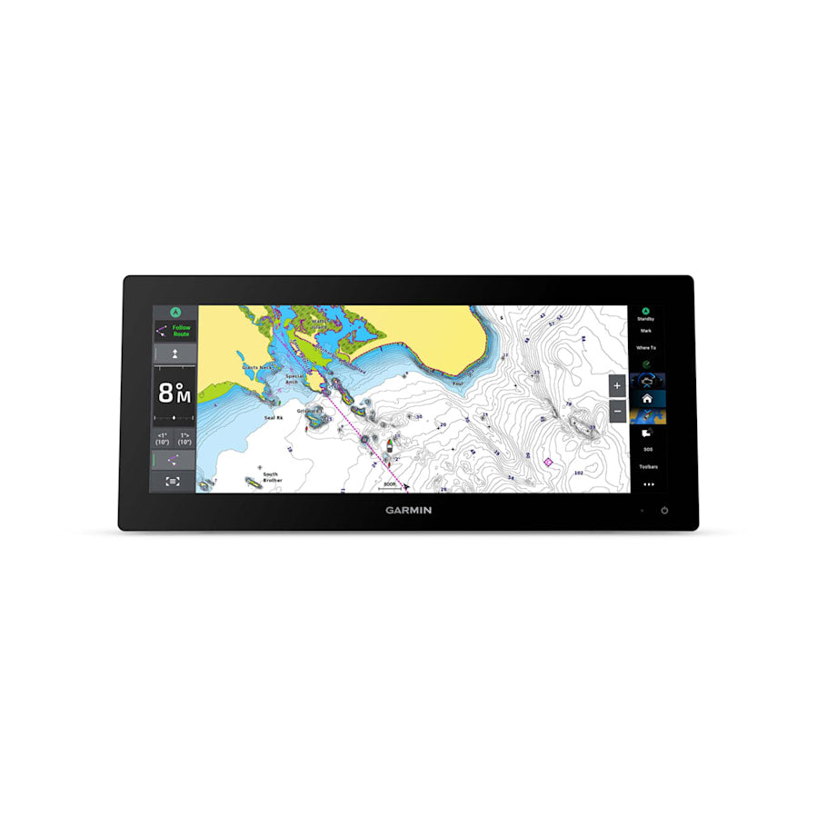Garmin GPSMAP® 1543xsv SideVü, ClearVü and Traditional CHIRP Sonar with Mapping