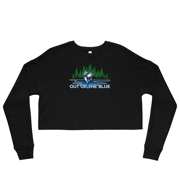 Fleece Crop Sweatshirt – Trendy Comfort with a Raw Edge