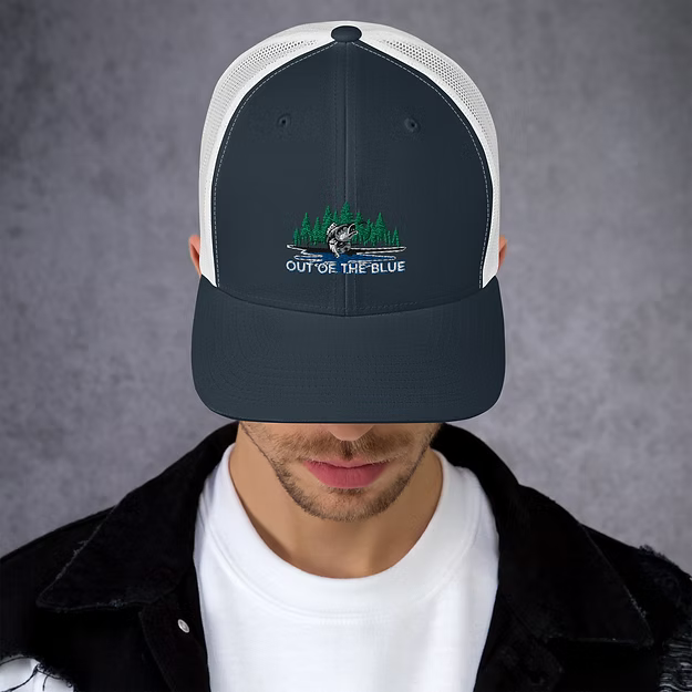 Classic Trucker Cap – Mesh Back & Adjustable Fit
