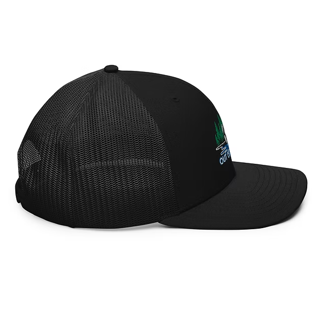 Classic Trucker Cap – Embroidered Mid-Profile Fit