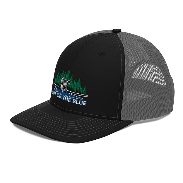 Classic Trucker Cap – Embroidered Mid-Profile Fit