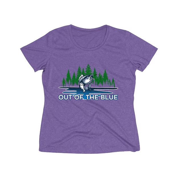 Women’s Heather Wicking Tee – Dri-Fit Performance Comfort