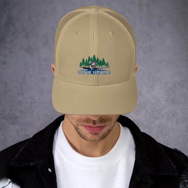 Classic Trucker Cap – Mesh Back & Adjustable Fit