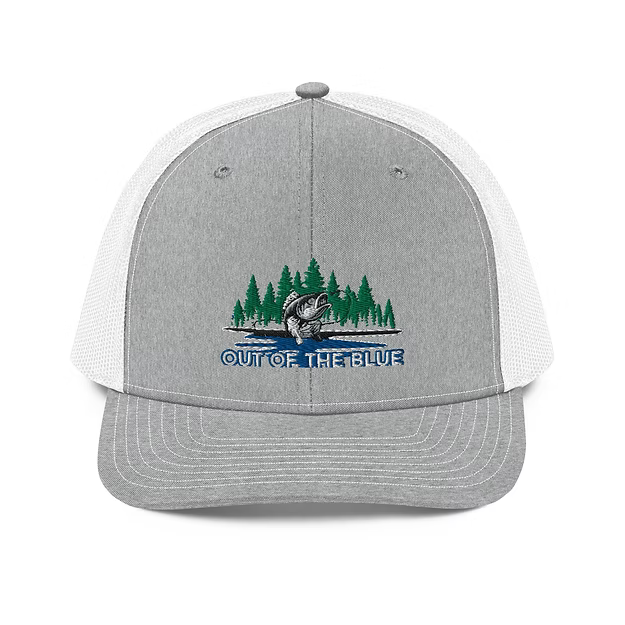 Classic Trucker Cap – Embroidered Mid-Profile Fit