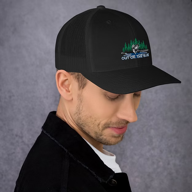 Classic Trucker Cap – Mesh Back & Adjustable Fit