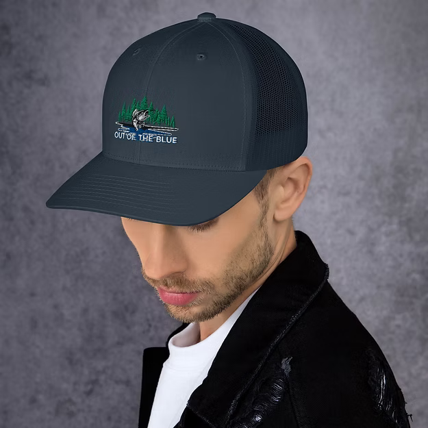 Classic Trucker Cap – Mesh Back & Adjustable Fit