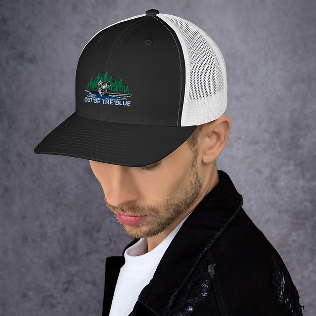 Classic Trucker Cap – Mesh Back & Adjustable Fit