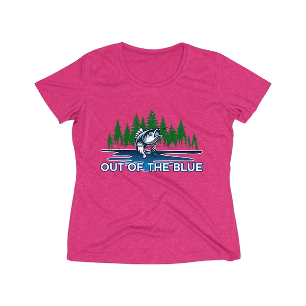 Women’s Heather Wicking Tee – Dri-Fit Performance Comfort