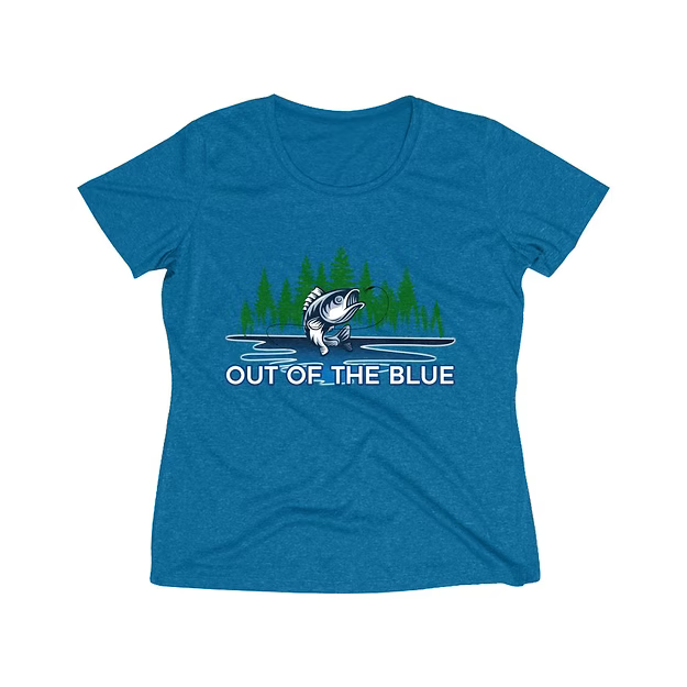 Women’s Heather Wicking Tee – Dri-Fit Performance Comfort