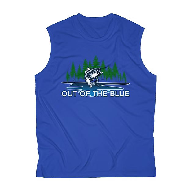Men’s Sleeveless Performance Tee – Stay Cool, Dry & Ready to Move