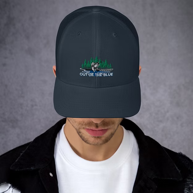 Classic Trucker Cap – Mesh Back & Adjustable Fit