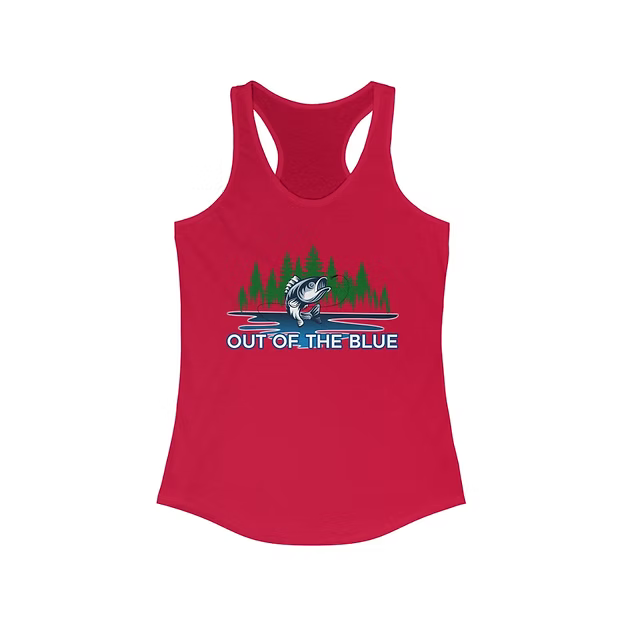 Women’s Ideal Racerback Tank – Slim Fit, Lightweight Comfort
