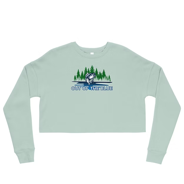 Fleece Crop Sweatshirt – Trendy Comfort with a Raw Edge