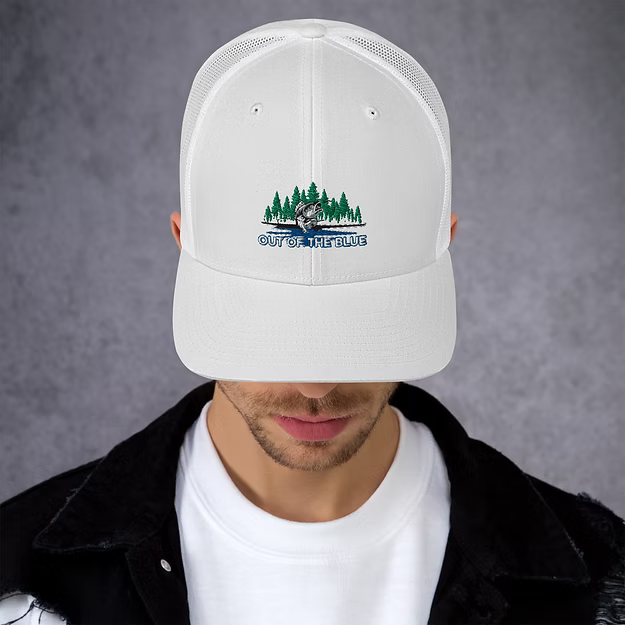 Classic Trucker Cap – Mesh Back & Adjustable Fit