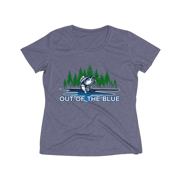 Women’s Heather Wicking Tee – Dri-Fit Performance Comfort