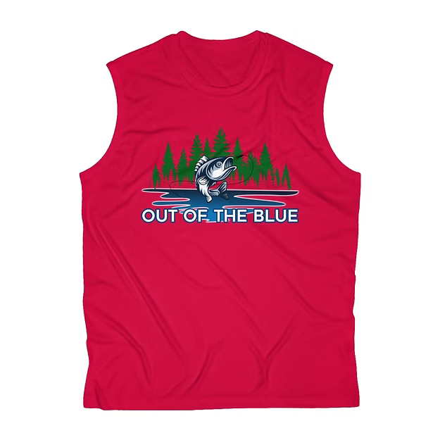 Men’s Sleeveless Performance Tee – Stay Cool, Dry & Ready to Move