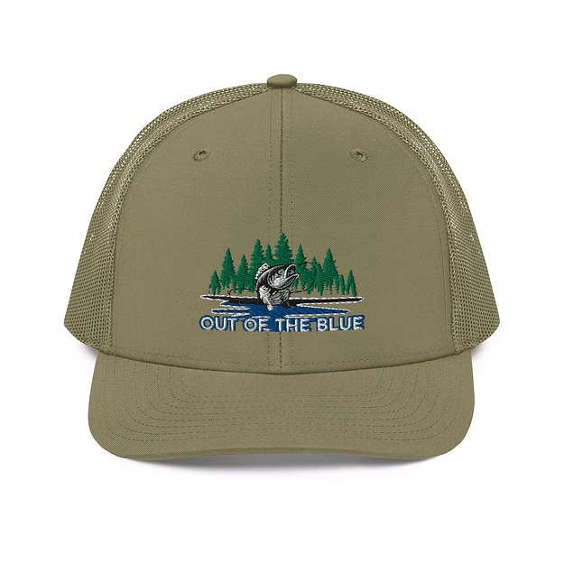 Classic Trucker Cap – Embroidered Mid-Profile Fit