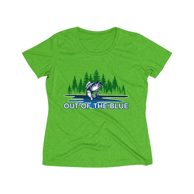 Women’s Heather Wicking Tee – Dri-Fit Performance Comfort