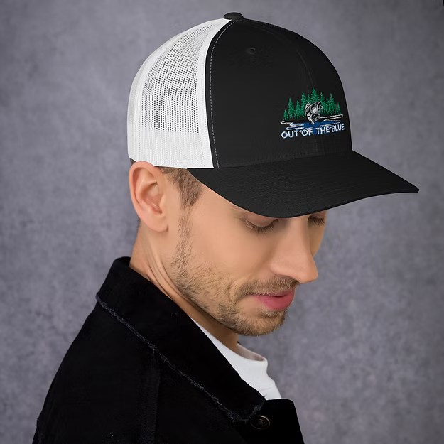Classic Trucker Cap – Mesh Back & Adjustable Fit