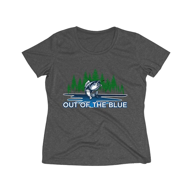 Women’s Heather Wicking Tee – Dri-Fit Performance Comfort