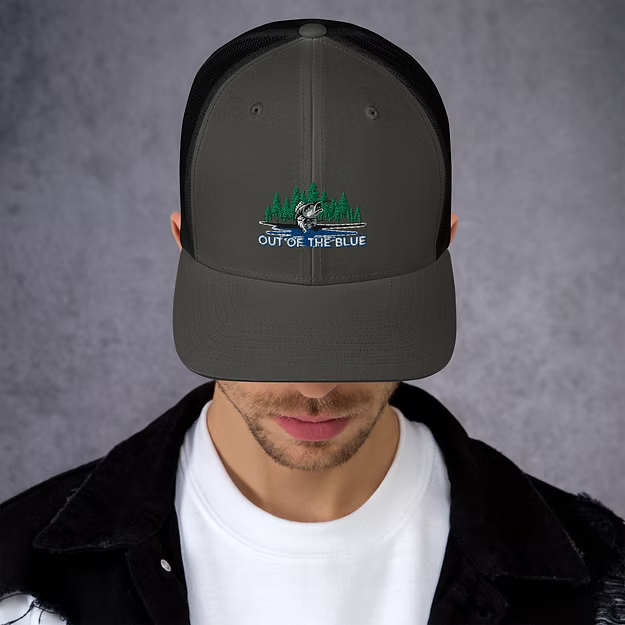 Classic Trucker Cap – Mesh Back & Adjustable Fit