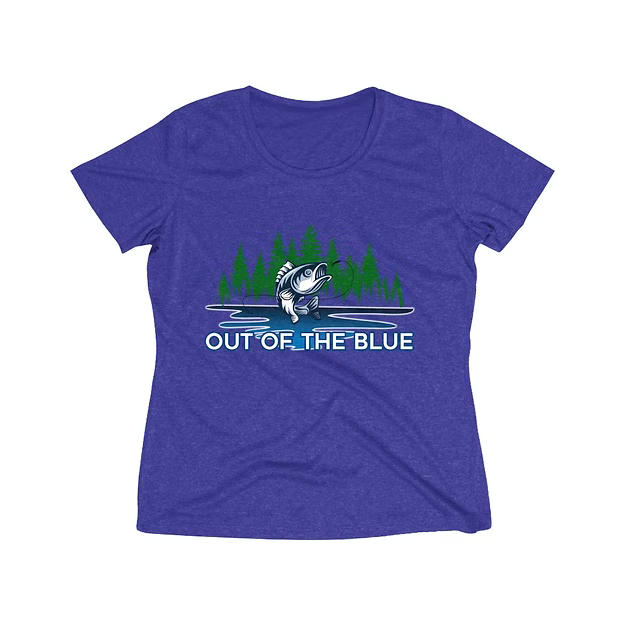 Women’s Heather Wicking Tee – Dri-Fit Performance Comfort