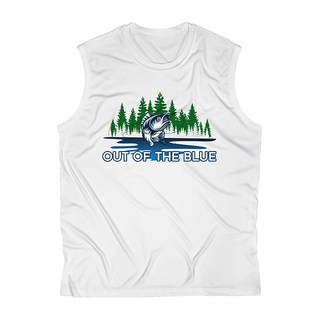 Men’s Sleeveless Performance Tee – Stay Cool, Dry & Ready to Move