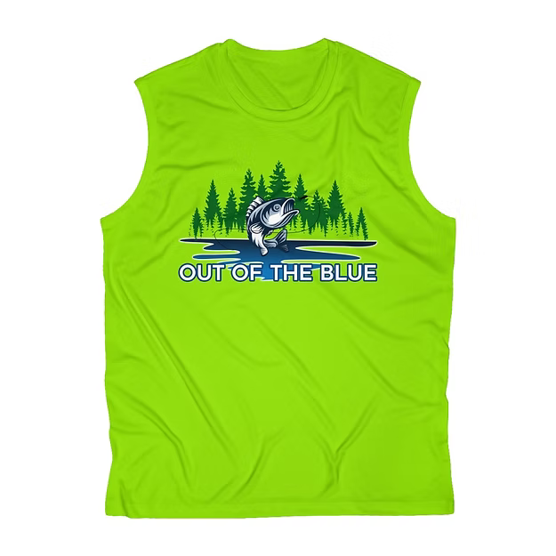 Men’s Sleeveless Performance Tee – Stay Cool, Dry & Ready to Move