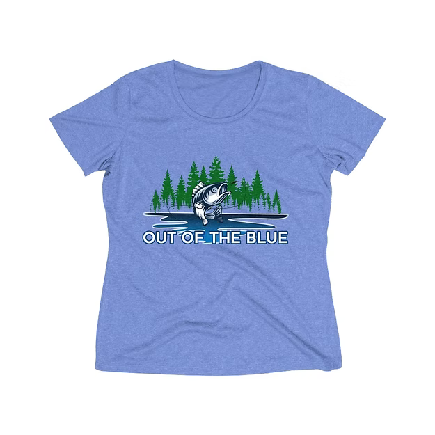 Women’s Heather Wicking Tee – Dri-Fit Performance Comfort