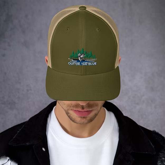 Classic Trucker Cap – Mesh Back & Adjustable Fit