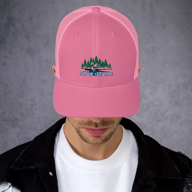 Classic Trucker Cap – Mesh Back & Adjustable Fit