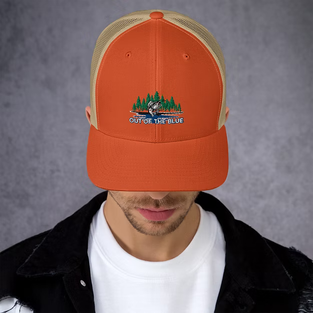 Classic Trucker Cap – Mesh Back & Adjustable Fit
