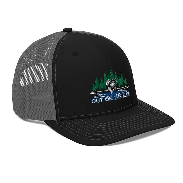 Classic Trucker Cap – Embroidered Mid-Profile Fit