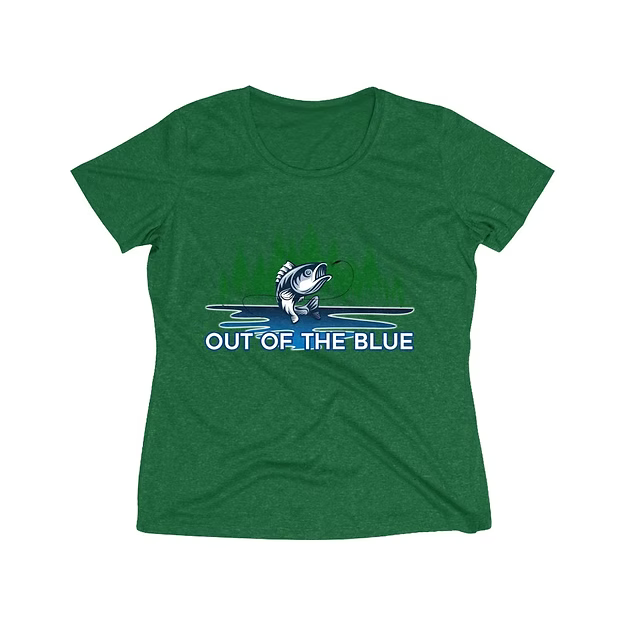 Women’s Heather Wicking Tee – Dri-Fit Performance Comfort