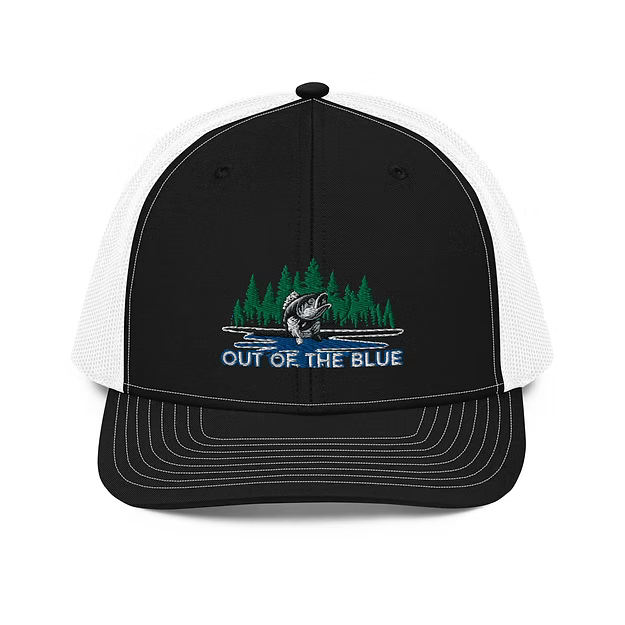 Classic Trucker Cap – Embroidered Mid-Profile Fit