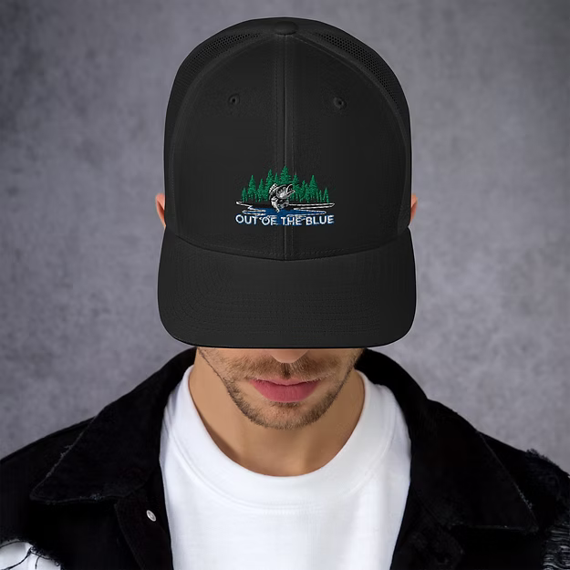 Classic Trucker Cap – Mesh Back & Adjustable Fit