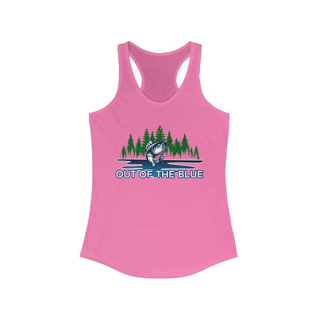 Women’s Ideal Racerback Tank – Slim Fit, Lightweight Comfort