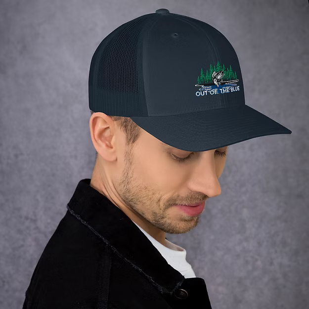 Classic Trucker Cap – Mesh Back & Adjustable Fit
